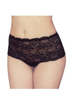 Lace Boxers Shorts Black 6030